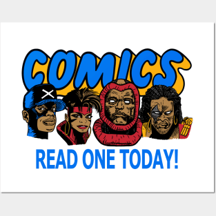 Comics Read One Today (Milestone Edit.) Posters and Art